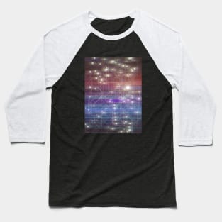 Abstract Metro Map Baseball T-Shirt